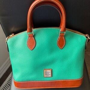 Dooney & Bourke Pebble Grain Zip Zip Satchel